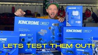 Testing KINCROME Battery tools