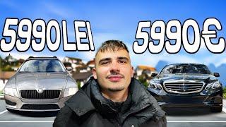 OCTAVIA la 5.900 lei !? sau E-CLASS la 5.990€ !? PRETURI CASTANA ! PRIMUL VENIT, PRIMUL SERVIT ‍️