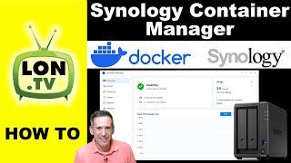 How to Use Synology Container Manager for Self Hosted Apps! #docker