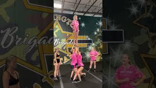 Stunting Challenge For Cheerleaders #Shorts