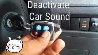 Maruti Nippon Alarm Sound Deactivate Permanently ||  Open Car Door Without Sound ( Hindi )