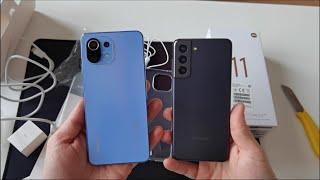 Xiaomi Mi 11 Lite 5G NE Blue в 2021 Распаковка и Первые впечатления (Дизайн, ШИМ, Камера и Скорость)