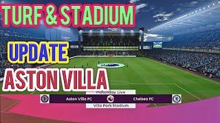 PES 2021 TURF & Villa Park Stadium - Aston Villa Update Season 2023