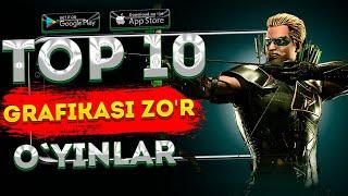 TOP 10 GRAFIKASI ZO'R O'YINLAR | OFFLINE VA ONLINE O'YINLAR