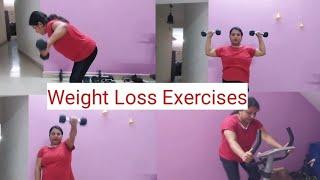 || Weight training and Cycling Exercises ||@Rups fit lifestyle Diaries