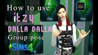 How to use ITZY - DALLA DALLA Group pose 1.