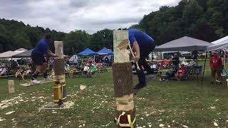 PA Lumberjack Championships 1 board jigger handicap