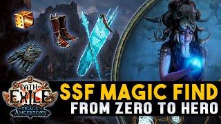 Blade Vortex Occultist - Magic Find - SSF - Part 1 | Path Of Exile 3.22