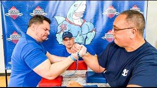 RAUL SANTIDRIAN vs KRIS MINSEV ARMSHARK ARMFIGHT #armwrestling #armfight