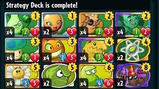 Plants vs Zombies Heroes - Captain Hack vs Friends - Victory Strike Deck from Chompzilla