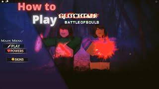 How to play Glitchtale Battle of Souls