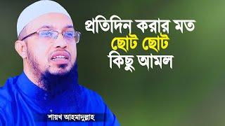 প্রতিদিন করার মত ছোট ছোট কিছু আমল - শায়খ আহমাদুল্লাহ | Islamic Waz Bangla | Shaikh Ahmadullah