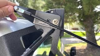 SmittyBilt Limb Riser Kit - How it Looks Now after 2 years and Install on Light Bar - Install Tips