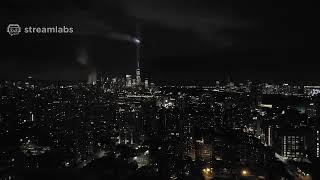 NYC Live Stream - 9/11 - One World Trade Center - Watch the lights turn on