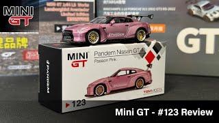 Mini GT - Pandem Nissan GT-R Passion Pink #123 MGT00123