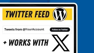 WORDPRESS TUTORIAL: How To Add A Twitter Feed To Your Website // Embed Twitter Feed WordPress