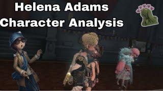 Helena Adams (The Minds Eye) Character Analysis/Backstory | Identity  V