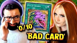 This Magic Player Tried to Rate Yu-Gi-Oh! Cards! ft. @VoxyTwitch ​