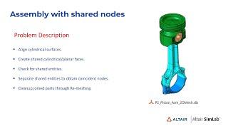 SimLab - Assembly with shared nodes