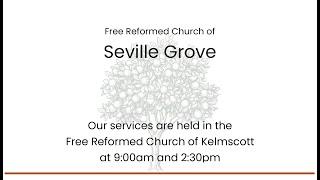 Free Reformed Church Seville Grove Church Service