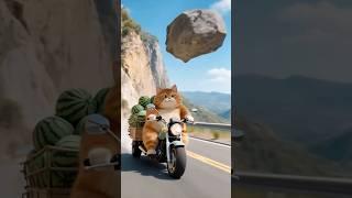 The unlucky orange cat!#funny #funnyshorts #cat #catlovers #cartoon #trendingshorts
