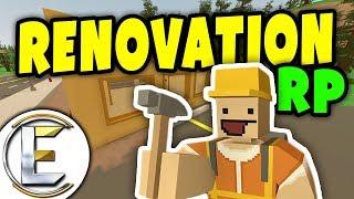 RENOVATION RP | BUILDING A SHOP FOR RESALE - Construction RP (Unturned Roleplay)