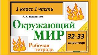 Окружающий мир 1 класс Что вокруг нас может быть опасным? страница 32-33.