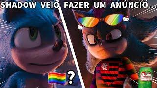 Sonic Bahiano e Shadow Flamenguista { Redublagem } Sonic 3 o filme