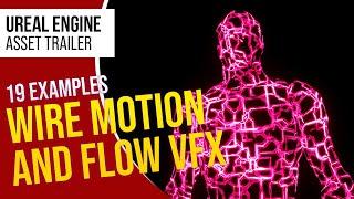 UE5 l Wire Motion and Flow VFX l Unreal Engine 5 (Trailer)