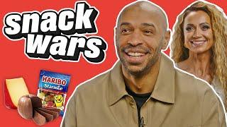 Thierry Henry And Kate Abdo Rate Food From England And The Rest Of Europe | Snack Wars