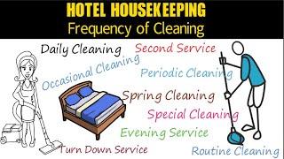 Hotel Housekeeping: Cleaning Frequency