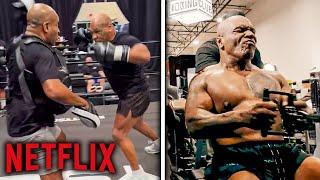 Mike Tyson Full Day Of Training Camp For Jake Paul Fight (Netflix)