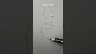 Easy way to draw female body