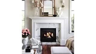 Faux Marble Fireplace Surround