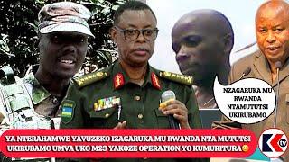 UMVA UKO M23 YAKOZE OPERATION YO KUMURITURA WAMUGABO WAVUZEKO AZAGARUKA MU RWANDA NTA MUTUTSI URIMO