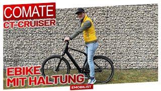 Comate CT-Cruiser Review: Urban EBIKE mit aufrechter Haltung