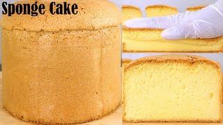 Vanilla Sponge Cake | How to Make Sponge cake | Easy Basic Cake Recipe