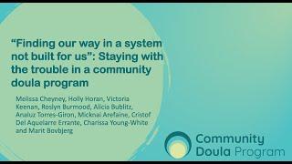 AAA Community Doula Program Presentation 2021