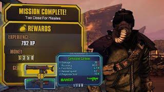 Too Close For Missiles Mission, Borderlands 2: The Handsome Collection