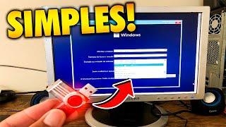 COMO INSTALAR O WINDOWS 10 USANDO UM PEN DRIVE PASSO A PASSO DE MANEIRA SIMPLES