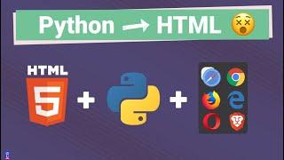 Run Python in HTML/Browser - Pyscript is Ridiculous