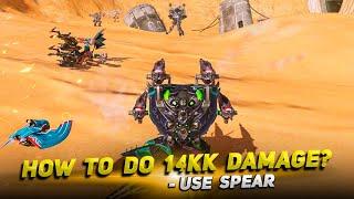 How to do 14kk damage? - Use Spear | War Robots Gameplay Cyber Sonic