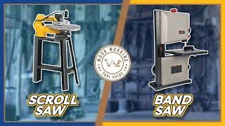 Scroll Saw vs. Band Saw: Which Is Right for You?