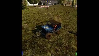 Using a demon as a ramp for jeep. ----  7 Days To Die #oldgoatgaming   #7dtd #gaming