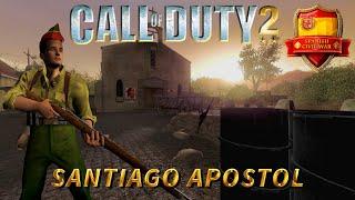 Call of Duty 2:  Santiago Apostol | Spanish Civil War  Veteran Gameplay custom