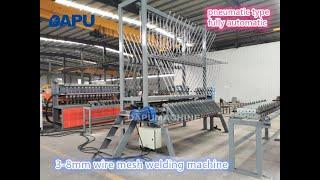 3-8mm fully automatic wire mesh welding machine with high speed and quality