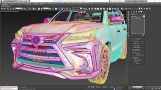 KHANN Lexus LX 570 (3D modeling)