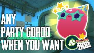 How to get whichever party Gordo whenever YOU want in #SlimeRancher!