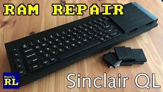 Sinclair QL - RAM Repair and Minerva ROM (Part 1)