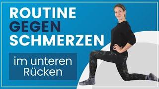 5 Minuten Routine gegen Schmerzen im unteren Rücken